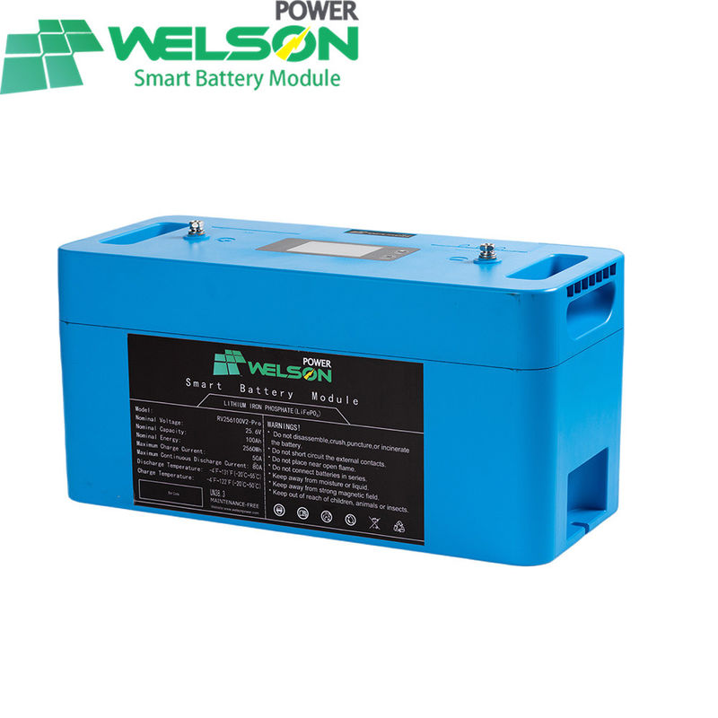 12.8 V 100ah RV Lifepo4 Battery Bms Lfp 12v 160ah 2048wh Built In Smart For RV Off Grid